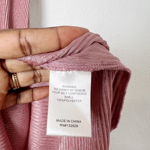 Song of Style Pluto Mini Dress in Rose Mauve - Picture 7 of 8